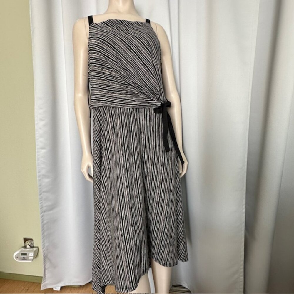 Anthropologie Maeve Salsola Maxi Striped Dress Size Large
